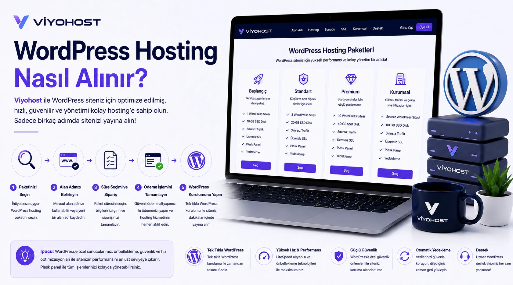WordPress Hosting Nasıl Alın...