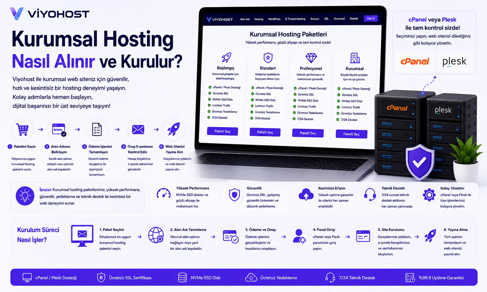 Kurumsal Hosting Nasıl Alınır ve Kurulur?