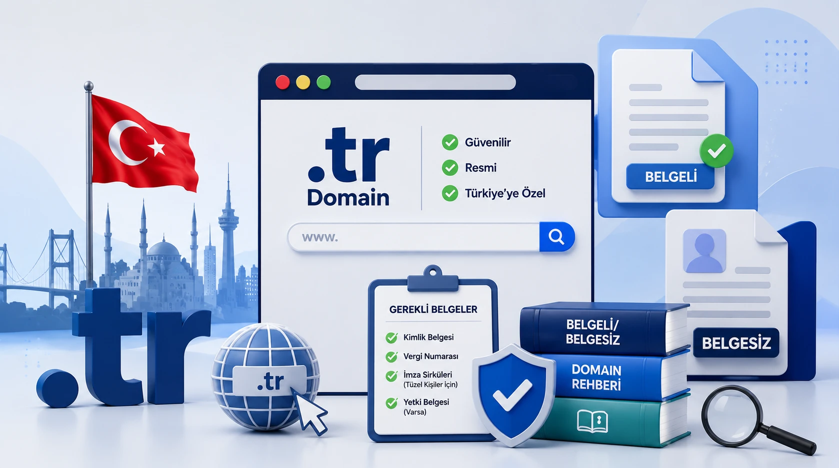 TR Domain İçin Belgeli ve Belgesiz Uzantılar Rehberi